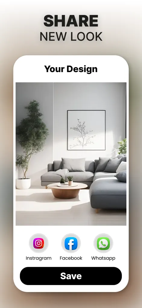 Precision surface editing changing wall color and finishes in Interior AI